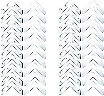 20 Darab Képkeret L Alakú Szöglet Záróelemek Lapos Lemez Rögzítők Javítólemezek Kép- és Fotókeretekhez  |  Tartók és gerendakampók Tartók és gerendakampók Tartók és gerendakampók
