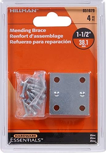 851679 Javító Kötés Cink 1-1/2″ X 1-3/8″ – 4 Darabos Csomag  |  Tartók és gerendakampók Tartók és gerendakampók Tartók és gerendakampók