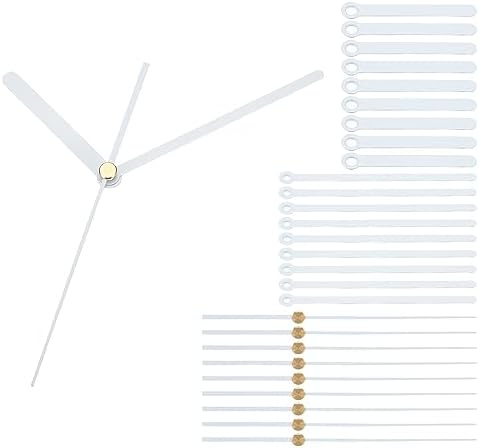 Óra Mutató Csere Készlet, 10 Darabos Óra Mutató Csere Készlet Óra Mechanizmus Mozgás Alumínium Falióra Mutatók Alkatrészek Cseréje Falióra Javításhoz DIY, Fehér, A04  |  Óraalkatrészek Óraalkatrészek Óraalkatrészek